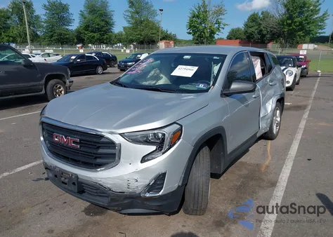 2019 GMC Terrain Sle z USA, uszkodzony, nr VIN 3GKALTEV4KL282574